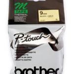 Brother Mk-221 9mm X 8m Black On White M Label Tape | 77-MK221