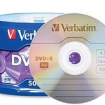 Verbatim Dvd+r 4.7gb 16x 5 Pack With Jewel Cases | 77-95049