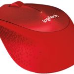 Logitech M331 Silent Plus Usb Wireless Red | 77-910-004916