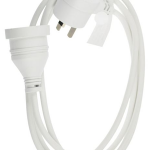 Sansai Piggy Back Extension Cord 2m | 77-SPGY-2M