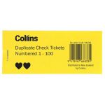 Collins Check Tickets | 61-100262