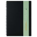 Bockingford Diary A4 Visual 60 Leaf Black 120gsm | 61-100925