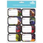 Spencil Big Wheels Ii Name &amp; Subject Labels Sheet 16 | 61-113016