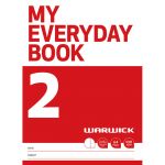 Warwick Fsc Mix 70% My Everyday Book 2 Unruled &amp; 7mm Ruled Alternate 64 Page | 61-113228