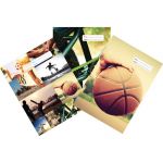 Spencil Sports Collage Book Cover 1b5 Pack 3 Assorted | 61-113536