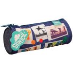 Spencil Sports Collage Barrel Pencil Case 200 X 80mm | 61-113541