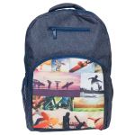 Spencil Sports Collage Backpack 450 X 370mm | 61-113554