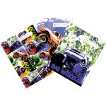 Spencil Big Wheels Ii Book Cover A4 Pack 3 Assorted | 61-113566