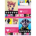 Spencil Woof Book Cover Scrapbook Pack 3 Assorted | 61-113685