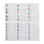 Spencil Write And Stick On Name Labels 40pk Teal | 61-113724