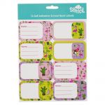 Spencil Fancy Flamingo Name &amp; Subject Labels Sheet 16 | 61-113729