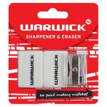 Warwick Sharpener &amp; Eraser Hangsell | 61-117378