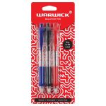 Warwick Pen Ballpoint Assorted Retractable Medium Comfort Grip 3 Pack | 61-117383