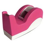 Dixon Tape Dispenser Pink And White Large 66m | 61-117526