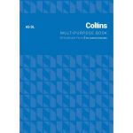 Collins Multipurpose A5dl Duplicate No Carbon Required | 61-120160