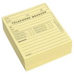 Olympic Pad Telephone Message Yellow 115x99mm 50 Leaf | 61-120511