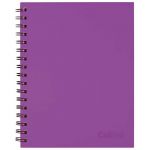 Collins Notebook Wiro 225x175 Passion Purple 100 Leaf Side Opening | 61-120545