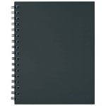 Collins Notebook Wiro 225x175 Black 100 Leaf Side Opening | 61-120546