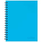 Collins Notebook Wiro 225x175 Ice Blue 100 Leaf Side Opening | 61-120547