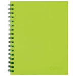 Collins Notebook Wiro 225x175 Lime Green 100 Leaf Side Opening | 61-120549