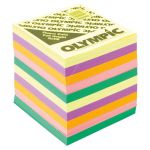 Olympic Memo Cube Fluoro Full Height Refill | 61-120552