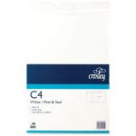 Croxley Envelope C4 Peel And Seal Wallet Flap 10 Pack | 61-133117