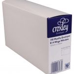 Croxley Envelope E14 Manilla Wage Window Seal Easi Pocket Box 100 | 61-133233