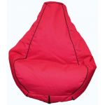 Studio Bean Bag Red 200l Filled Prem Outdoor | 61-141117