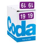 Codafile Label 19mm Year 2019 Label Roll 500 | 61-162019