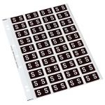 Codafile Label Alpha S 25mm Pack 5 Sheets | 61-162569