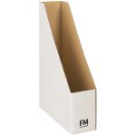 Fm Magazine File No4 White 80x360x250mm | 61-169906