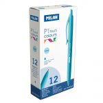 Milan P1 Touch Colours Ballpoint Pen Light Blue | 61-176551212