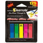 Stick\'n Clearnote 45x12mm 125 Flags 5 Neon Colours Arrow | 61-200920