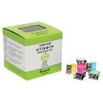 Clippie Paper Clip Slide Small Coloured Box 100 | 61-201310