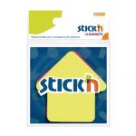 Stick\'n Clearnote Large Arrow Lemon Magenta 2 Pack 76x76mm 60 Sheets | 61-201645