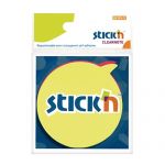 Stickn Clearnote Circle Speech Lemon Magenta 2 Pack 76x76mm 60 Sheets | 61-201646