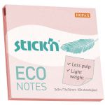 Stick\'n Eco Pink Pastel 76x76mm 100 Sheets | 61-201652