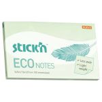 Stick\'n Eco Green Pastel 76x127mm 100 Sheets | 61-201658