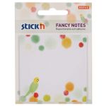 Stick\'n Fancy Notes Budgie 76x76mm 30 Sheets | 61-201664