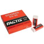 Factis Erasers Es20 Soft White Plastic | 61-214102