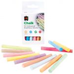 Ec Chalk Coloured 12 Pack | 61-227469