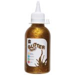 Ec Glitter Paint Gold 250ml | 61-227503