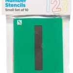 Ec Stencil Set Numbers 0-9 | 61-227642