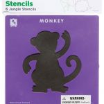 Ec Stencil Set Jungle Set Of 6 | 61-227645