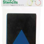 Ec Stencil Set Geometric Shapes Pack 12 | 61-227722