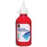 Ec Paint Washable Watercolours 250ml Red | 61-227814