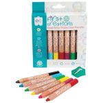 Ec First Creations Easi-grip Triple One Wooden Pencils Pack 6 | 61-227942