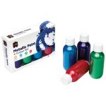 Ec Acrylic Paint Metallic Set 4 X 100ml | 61-227949