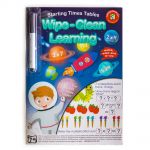 Lcbf Wipe Clean Learning Book Starting Times Tables W/marker | 61-228001