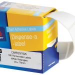 Avery Label Dispenser Dmr2976w 29x76mm White 180 Box | 61-231717